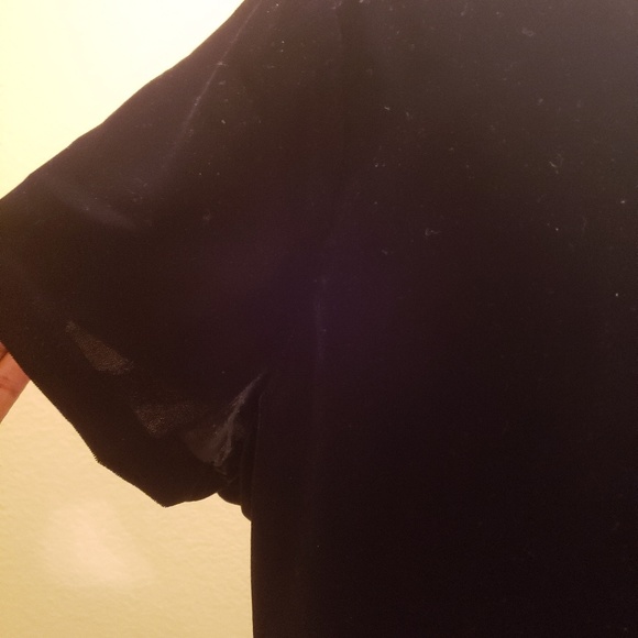 JCrew Velvet Short Sleeve Shirt in Size 3X - Picture 3 of 4